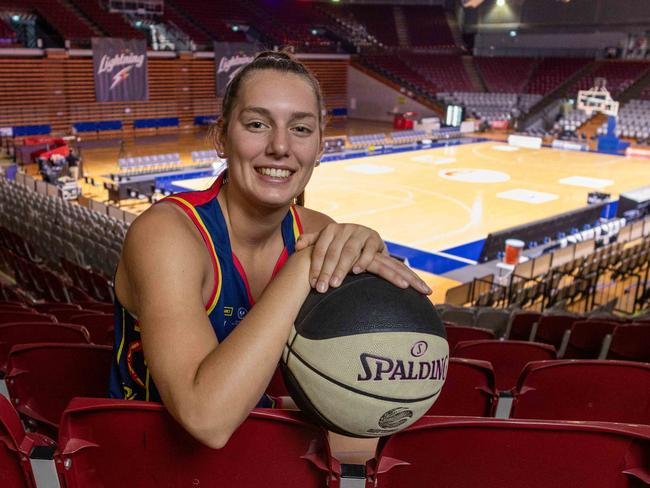 Isobel Borlase has spent the past two seasons in Adelaide. Will she be back for a third? Picture: Kelly Barnes