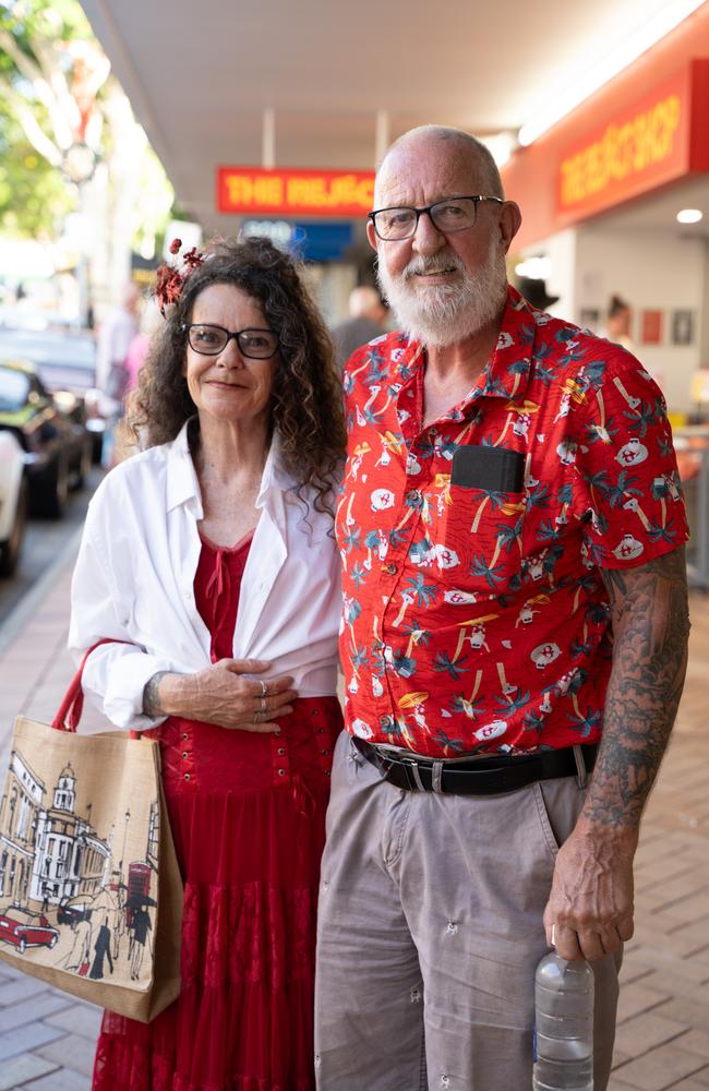 Pete and Kath Beriman at Mary Christmas, December 20,2023.