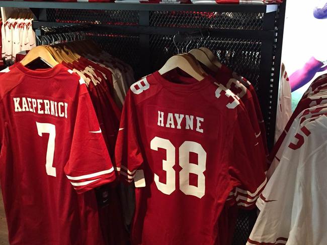 Jarryd Hayne San Francisco 49ers Hayne jersey sold out Hayne