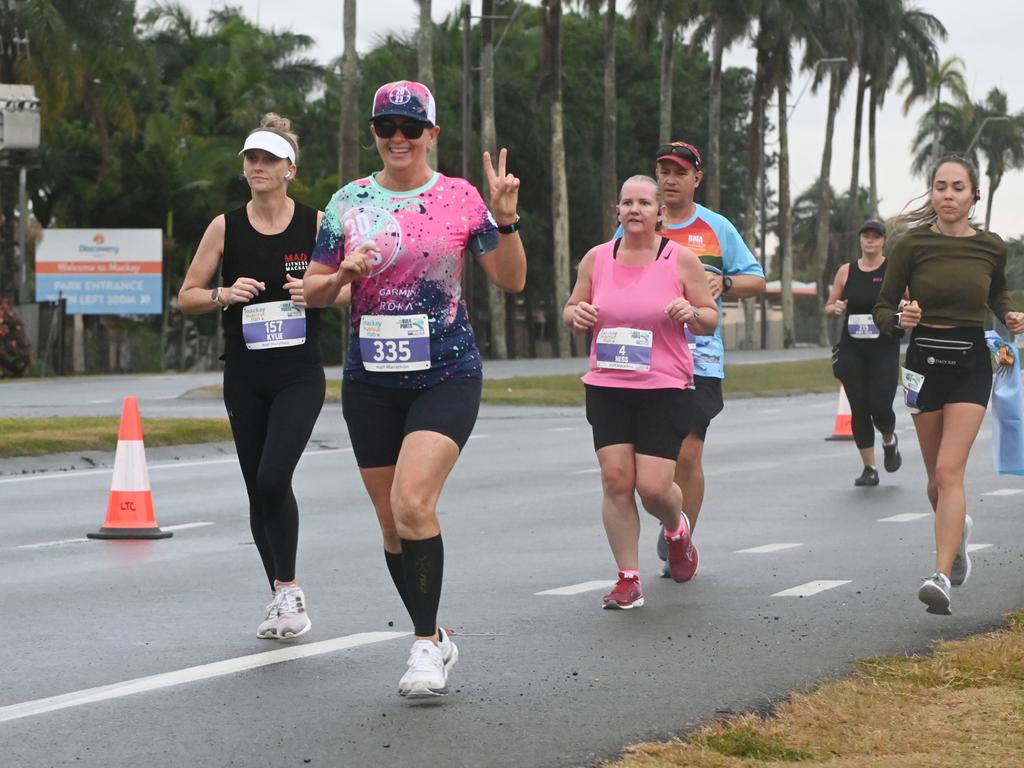 Wendy Conroy at Mackay Marina Run Sunday 4 June 2023 Picture: Michaela Harlow