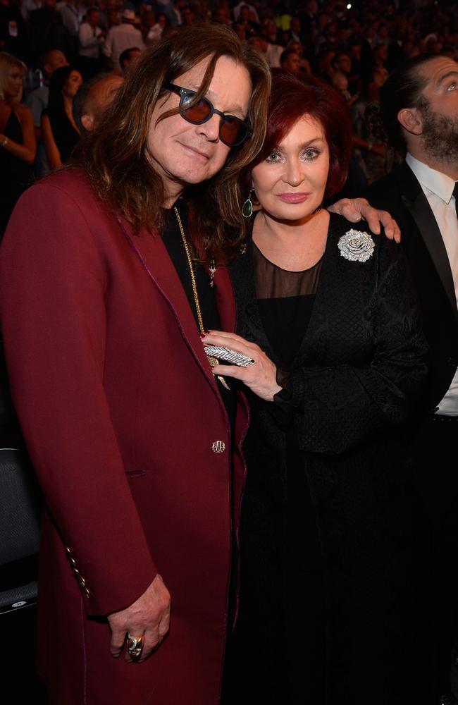 Ozzy Osbourne and Sharon Osbourne. Picture: Bryan Steffy/Getty Images for Showtime