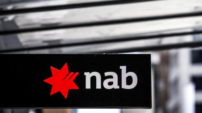 NAB is suing one of its customers who fell for a $2.6 million scam. Picture: David Gray/AFP