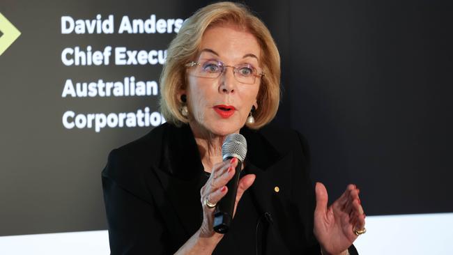 ABC chair Ita Buttrose became the punchline in a crude joke about a sex toy.