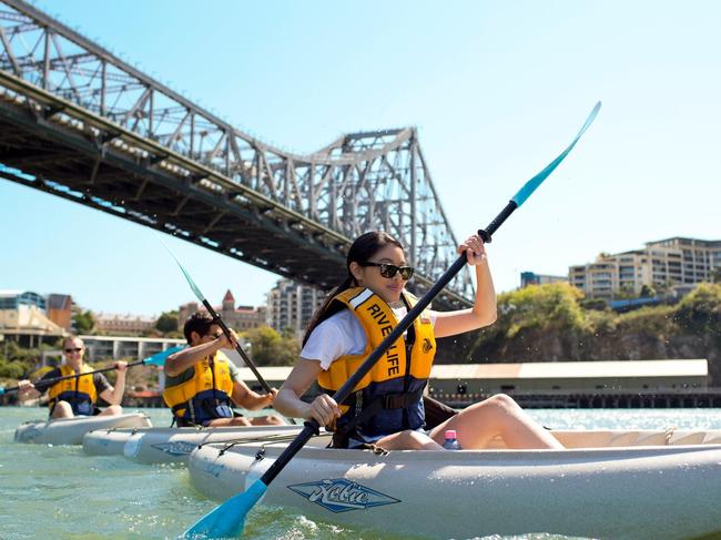 Riverlife adventures on and around the Brisbane river Image by Riverlife Brisbane