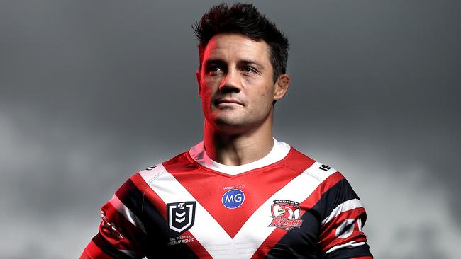 ***PLEASE CHECK WITH DT SPORT BEFORE USE *** Portrait of Sydney Roosters player Cooper Cronk at the SCG ahead of this weeks NRL Grand Final against the Canberra Raiders. Picture. Phil Hillyard