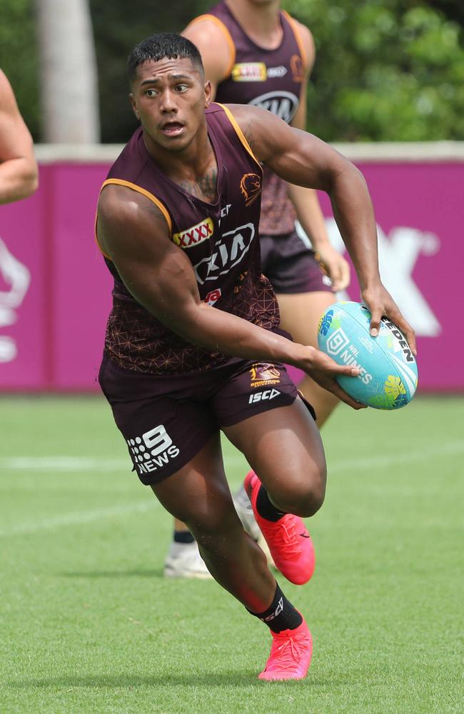 Tesi Niu will play in the Nines tournament in Perth this weekend. Picture: Peter Wallis