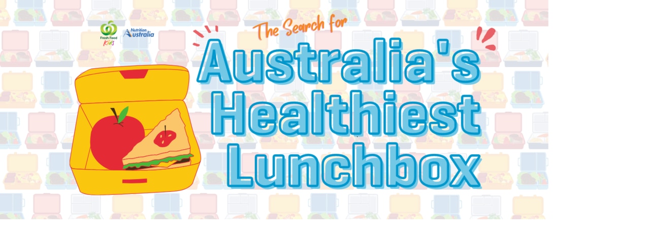 Healthy Harold launched his search for Australia's healthiest lunchbox as kids headed back into the classroom for the new school year.