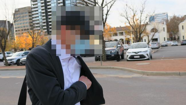 The former public servant quit his job after being arrested with child abuse material.