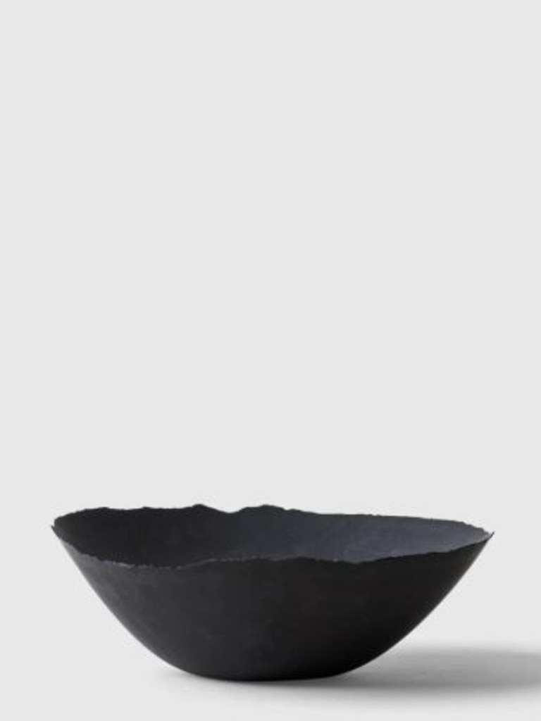 It sells ‘stuff' that Kondo fans said she once preached for them to get rid of. This cement live edge bowl costs $US145 ($A212).