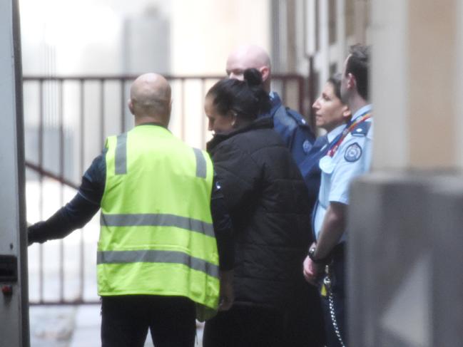 Rebecca Payne leaving the Victorian Supreme Court. Picture: NCA NewsWire / Josie Hayden