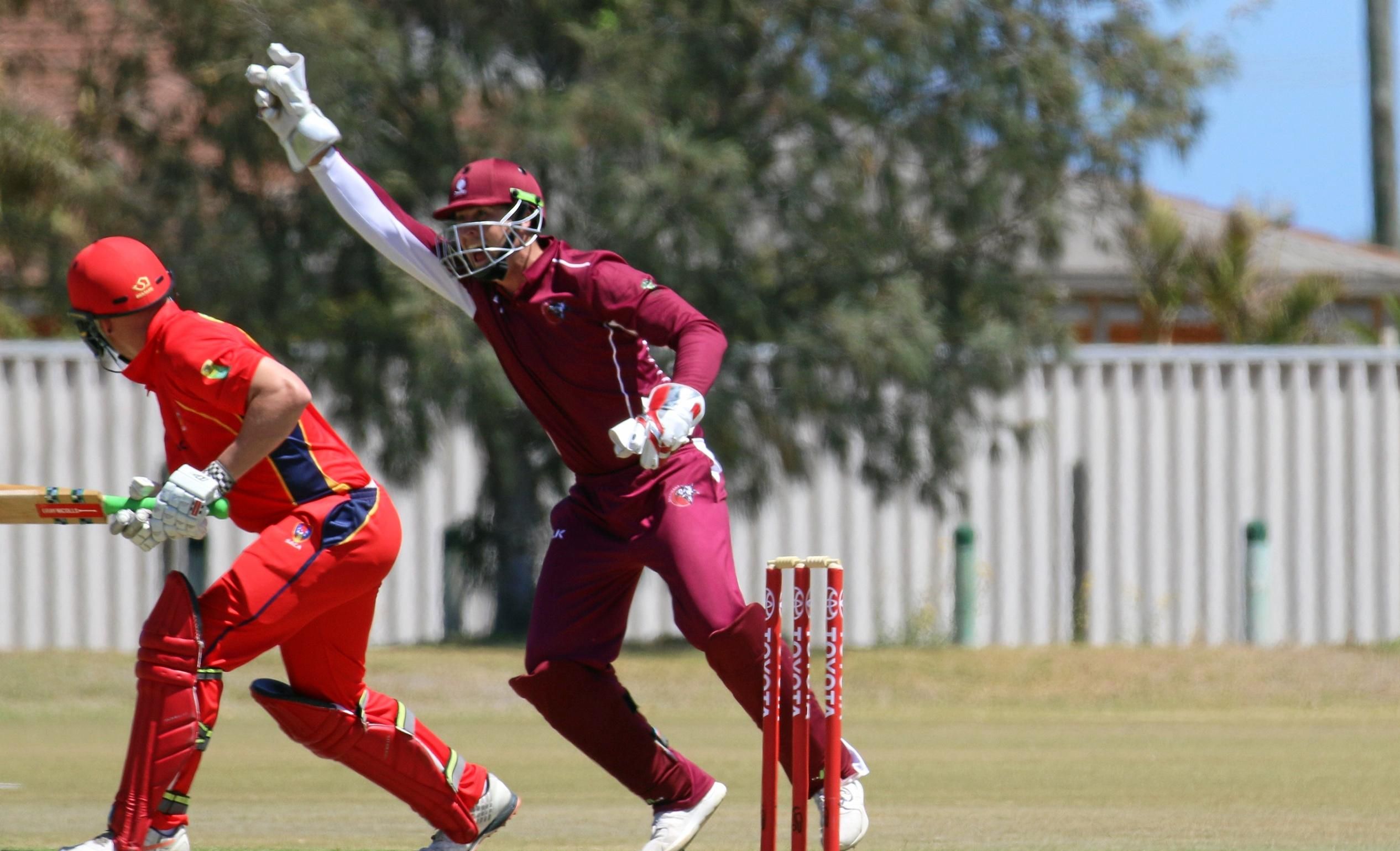 Toowoomba's Chris Hall made his debut for Queensland Country at the National Championships in Geraldton, Western Australia last week. Picture: Arctic Moon Photography