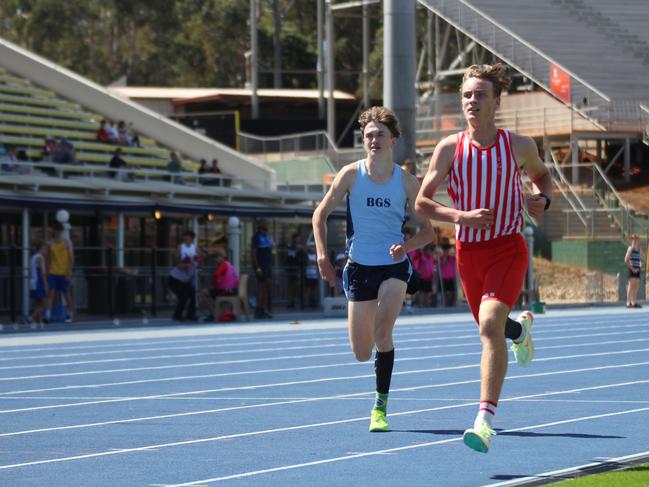 GPS Track and Field Senior Championship action.