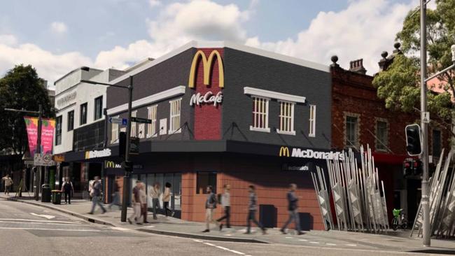 McDonalds has plans to come to Redfern.