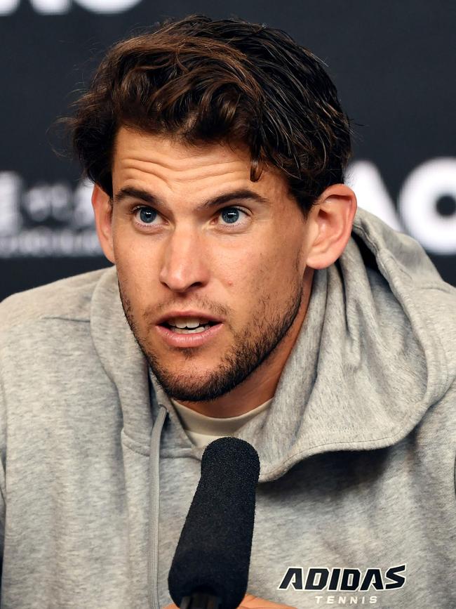 Dominic Thiem. Picture: AFP