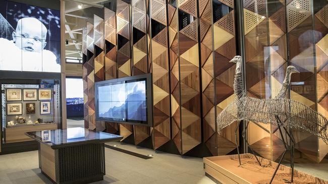 The Sir John Monash Centre in Villers-Bretonneux is not meeting its visitor number targets. Picture: Ella Pellegrini