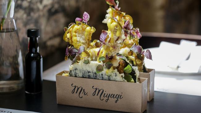 Mr Miyagi is famous for its sushi tacos.