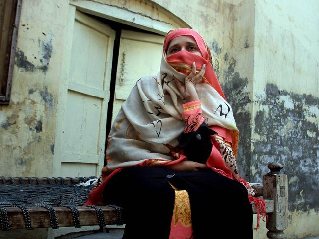 Family speaks out ... Hifza Batool, a relative of Tashfeen Malik, says her step-niece used to wear Western clothes but began wearing the hijab head covering or the all-covering burqa about three years ago. Picture: AP