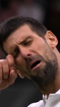 Novak Djokovic's controversial antics in Wimbledon Semi-Final