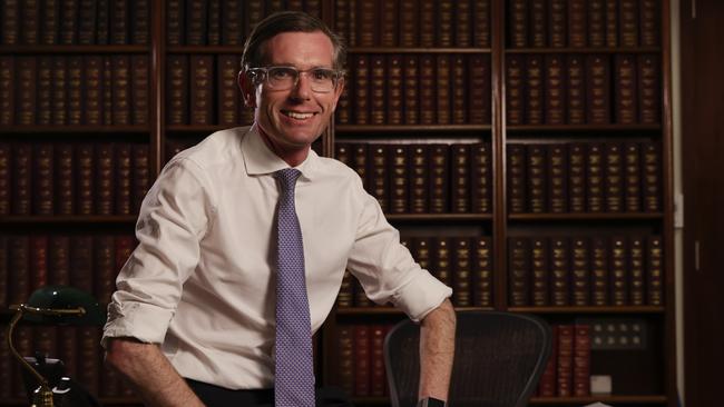 New Premier Dominic Perrottet has been criticised for his Catholic faith. Picture: Justin Lloyd