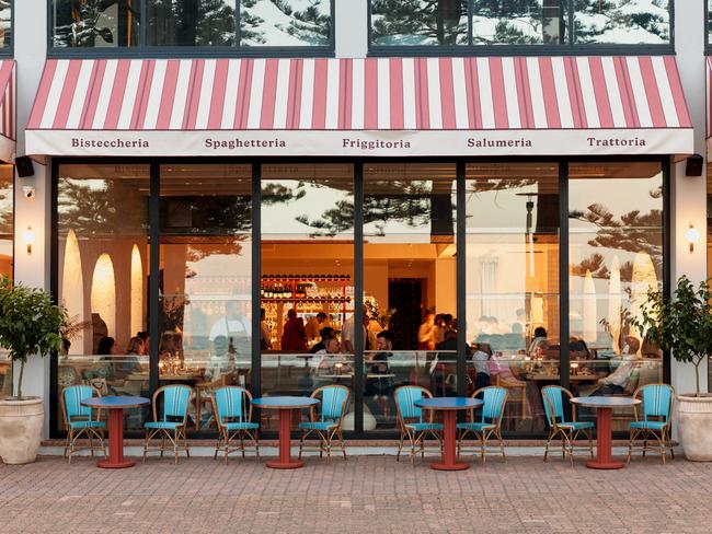 Cibaria Manly has taken over the site of the Daniel-san bar in the Manly Pacific Hotel. Picture: Steven Woodburn