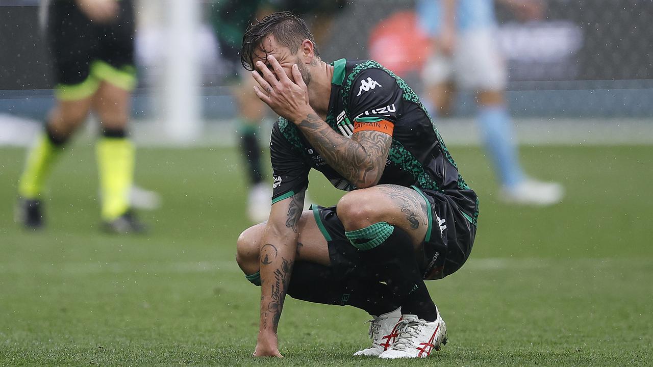 The A-League is in serious financial turmoil. (Photo by Daniel Pockett/Getty Images)