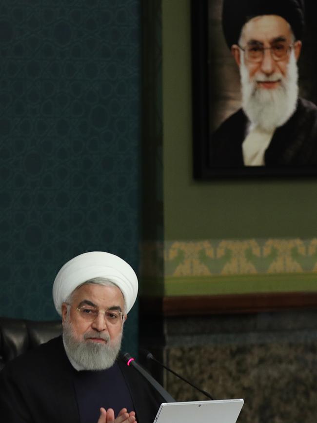 Iranian President Hassan Rouhani. Picture: AFP