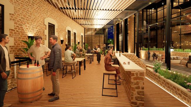 Inside the proposed Customs House redevelopment. Picture: Supplied