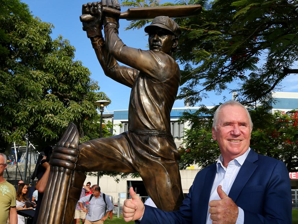 Cricketing legend Allan Border is battling Parkinson’s disease. Picture David Clark