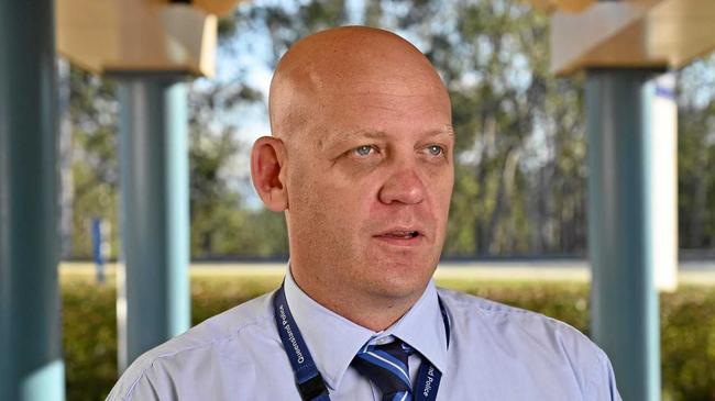 Detective Inspector David Briese of the Ipswich District Crime Services Unit. Picture: Cordell Richardson