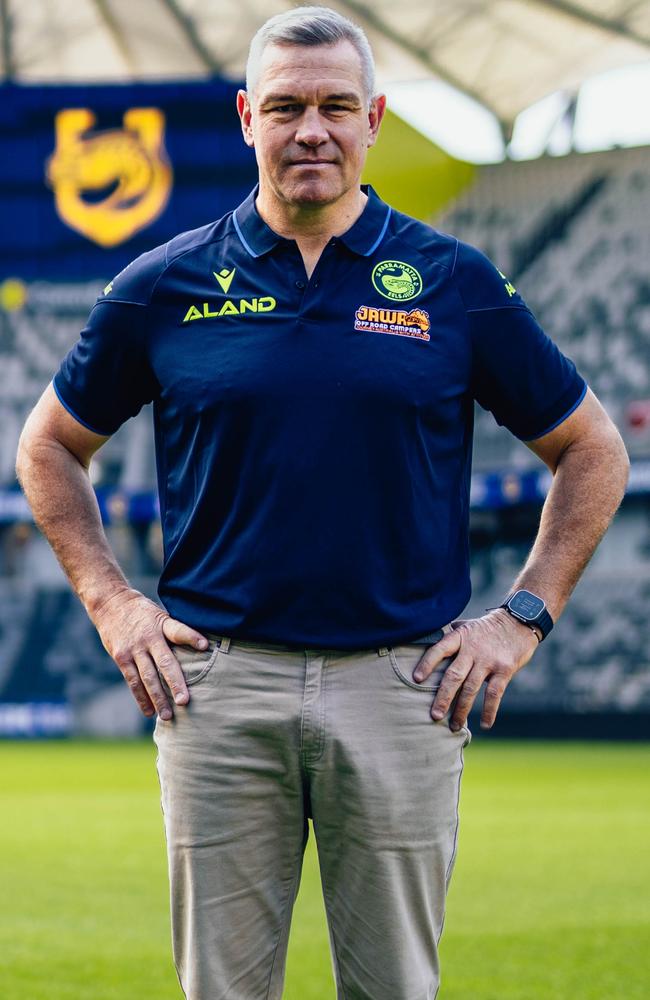 New Parramatta Eels coach, Jason Ryles.