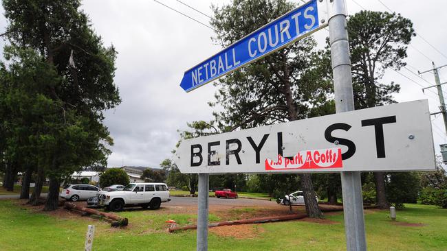 Lleyland Roberts was caught by police in Beryl St. Picture: Rob Wright