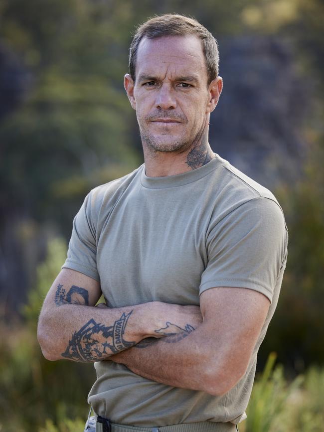 Koby Abberton says he injured himself while filming SAS Australia in 2021.