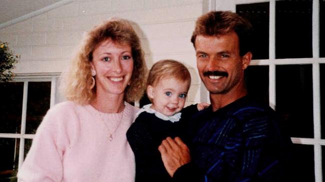 Bronwyn and Jon Winfield and their daughter Lauren.