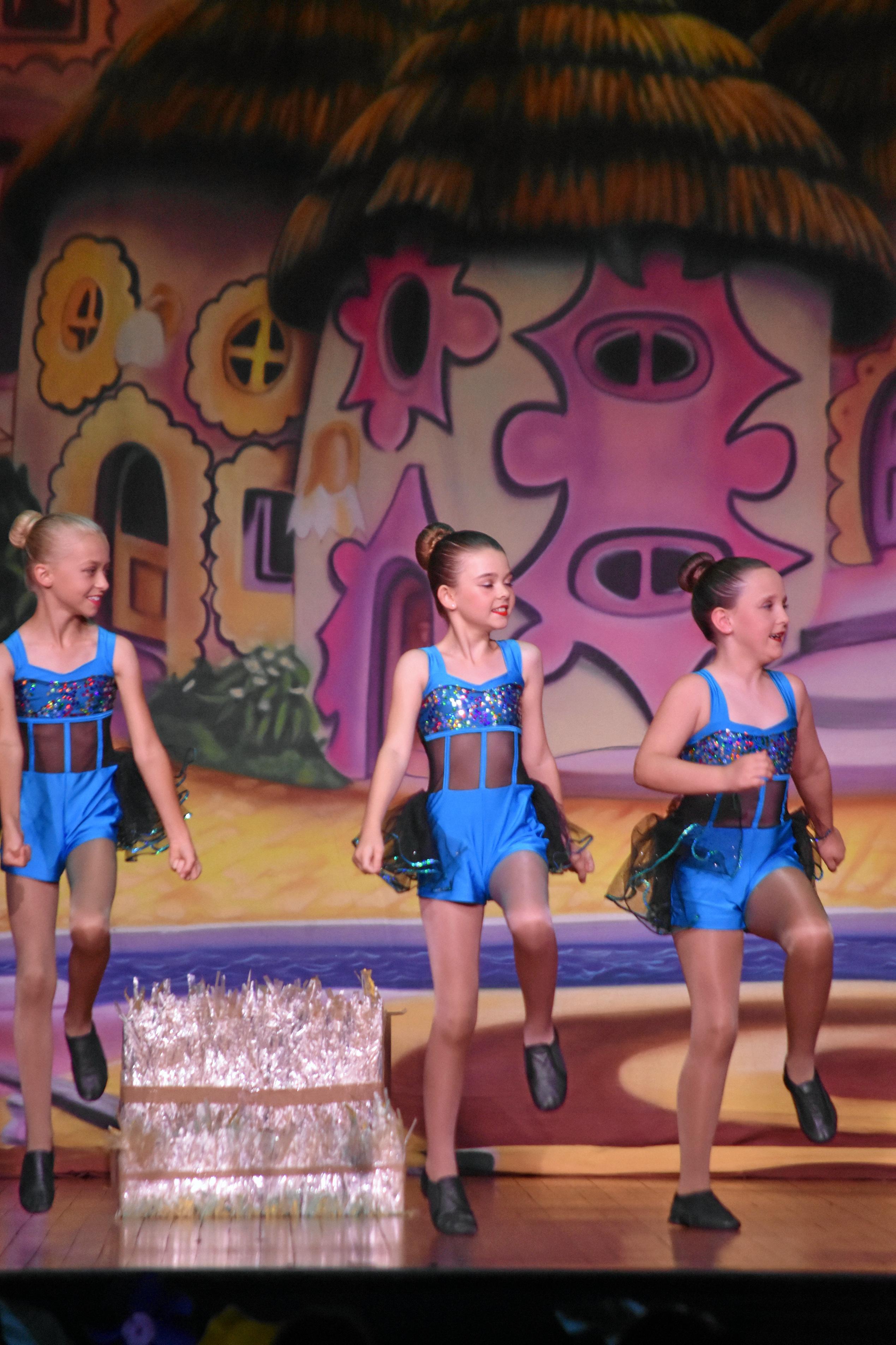 Dancers from the Southern Star Academy of Dance at their end of year performance, 2018. Picture: Ebony Graveur