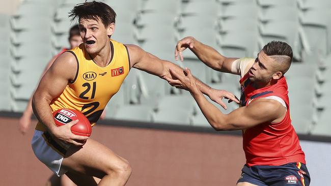 Jye Bolton was best on ground for the WAFL. Picture: Sarah Reed