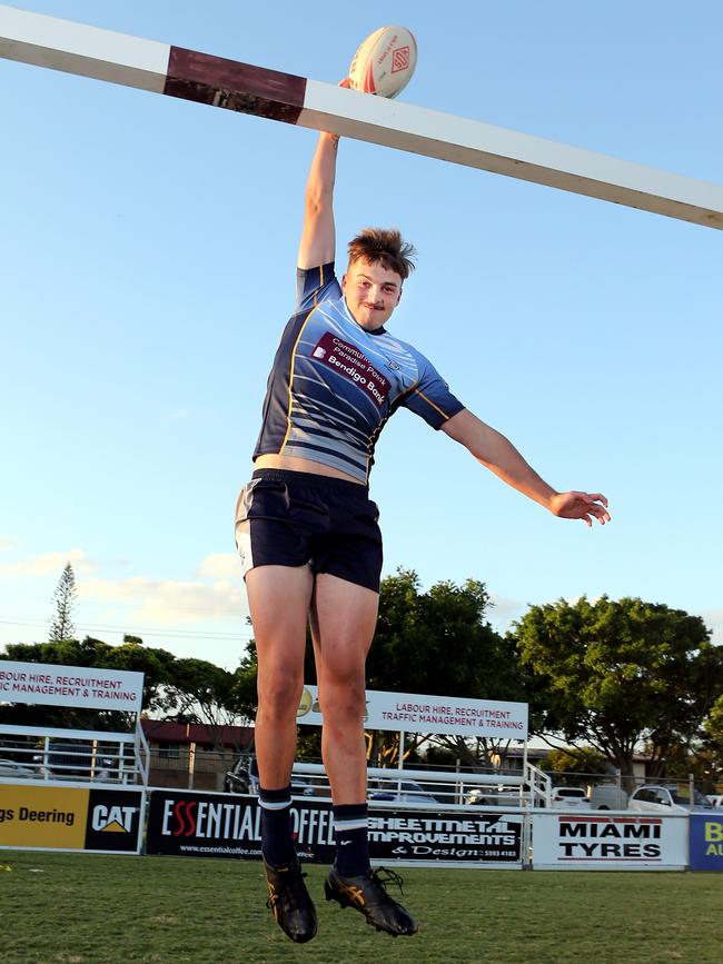 Coombabah SHS second row Kyen Murphy. Picture by Richard Gosling