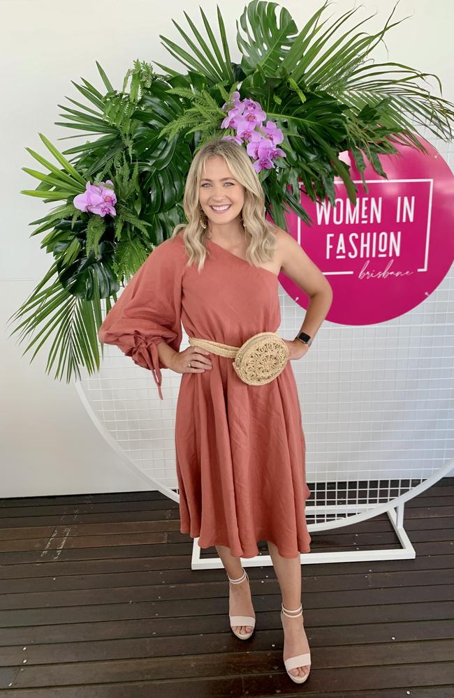 Kendall Gilding – best dressed at Women in Fashion Brisbane awards.