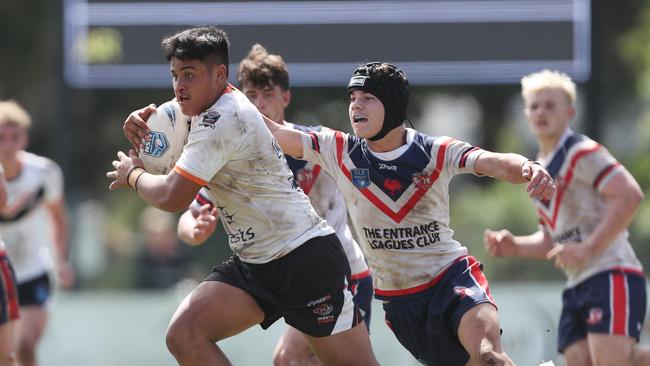 Jaziyah Taiatu in action for Macarthur. Picture: Sue Graham