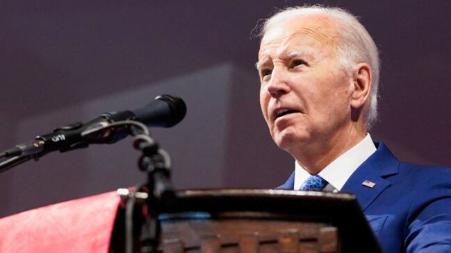 Biden campaigns in Pennsylvania as Democrats discuss his candidacy