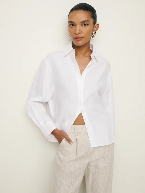 A classic white shirt has a retail price of $300.