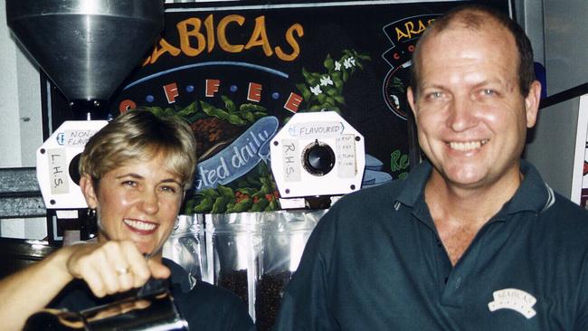 Anne and Rob Webber owners of Coffee Works at Mareeba.