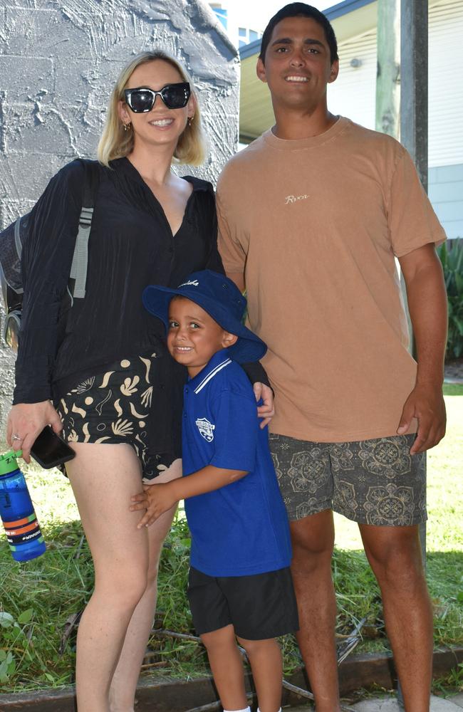 The Williams family at Mooloolaba State School. Picture: Eddie Franklin