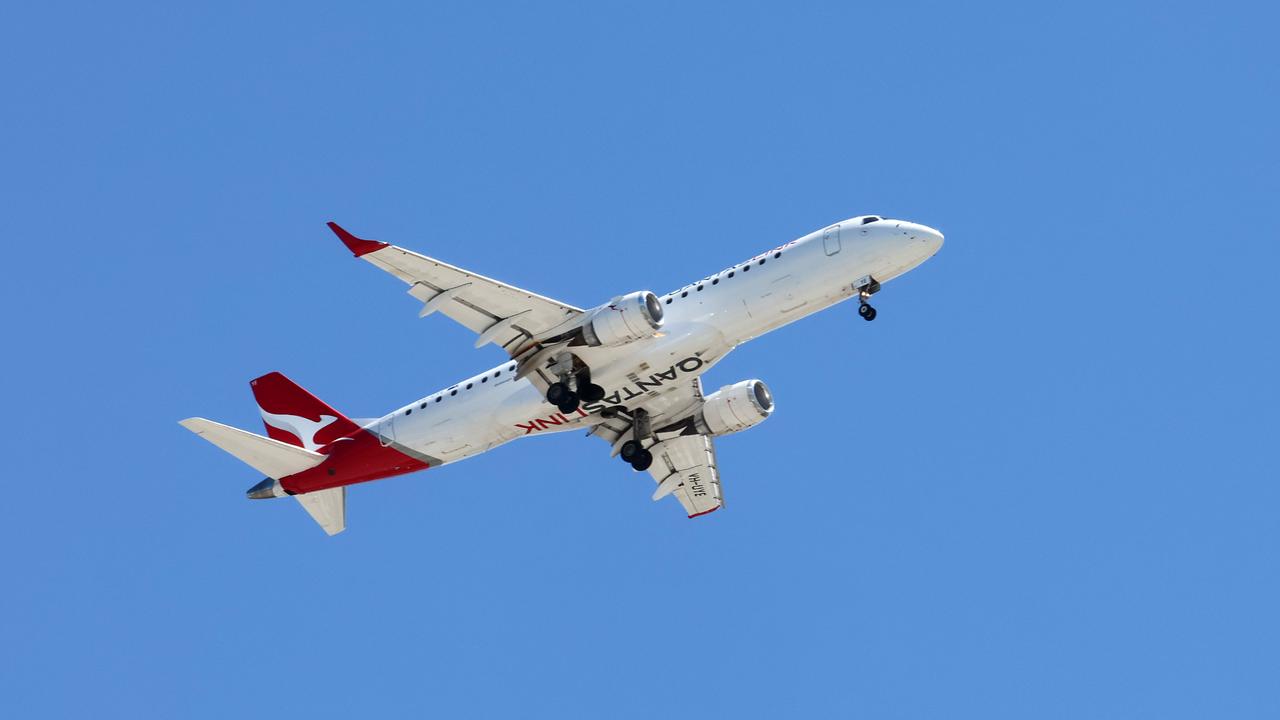 Qantas maintenance line workers are set to walk off the job on Friday. Picture: NewsWire/Tertius Pickard