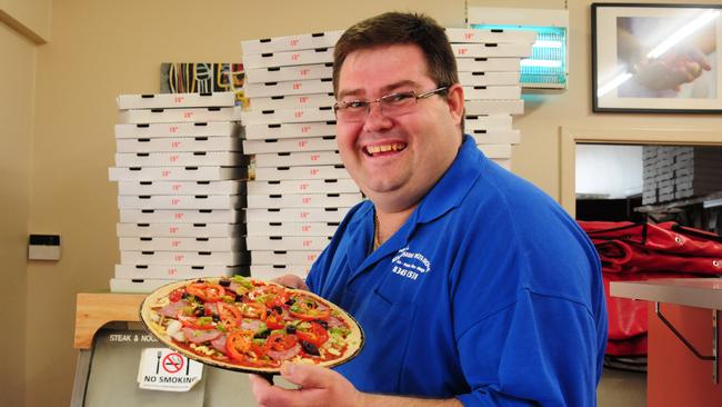 Adam Lobb worked for Mr Lianos from 1976 to 1978, which inspired him to get into the pizza business himself.