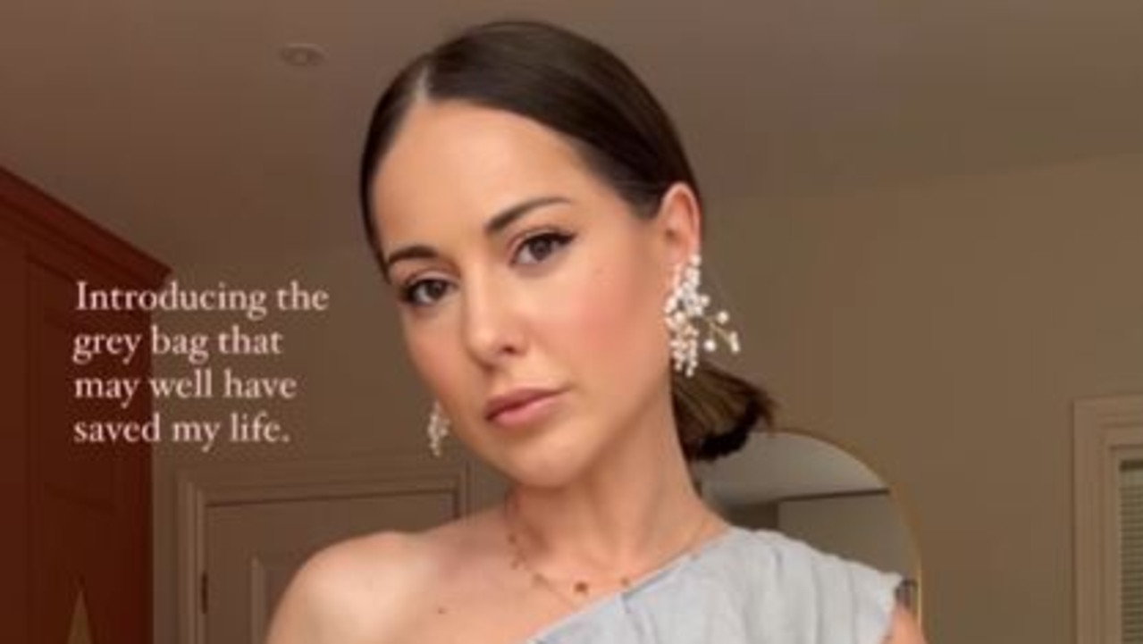 Louise Thompson has proudly revealed her stoma bag in an Instagram post. Credit: Instagram