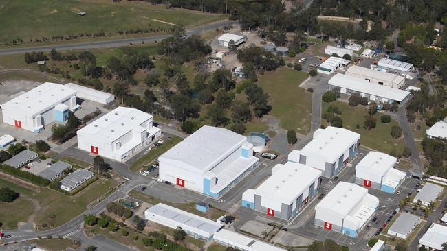 Aerials Gold Coast :Movie world film studios. Picture Mike Batterham