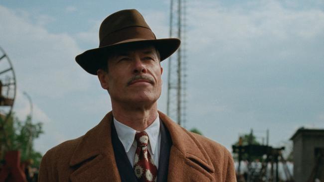 Guy Pearce in The Brutalist.