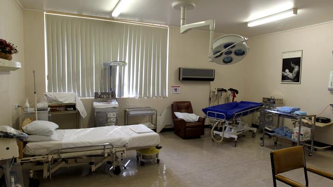 The unused maternity section at the old Cobar Hospital which was demolished in 2019.