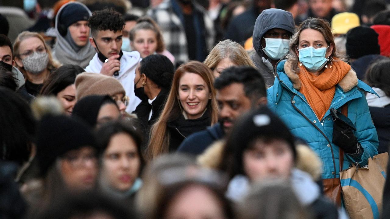 The ‘son of Omicron’ could delay the peak of cases in places such as Germany. Picture: Daniel Leal/AFP