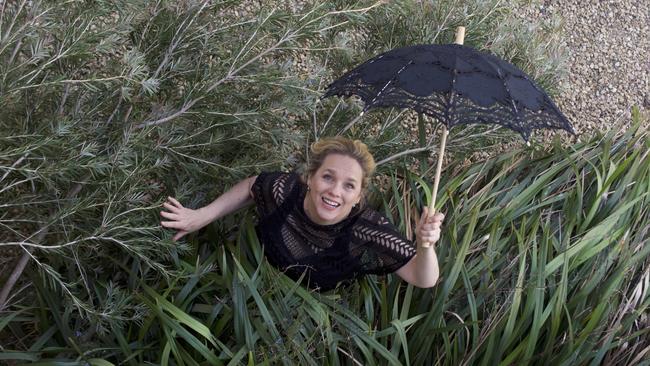 Jane Longhurst’s first play in her Black Bag Trilogy was Samuel Beckett’s Happy Days. Picture: Tony McKendrick